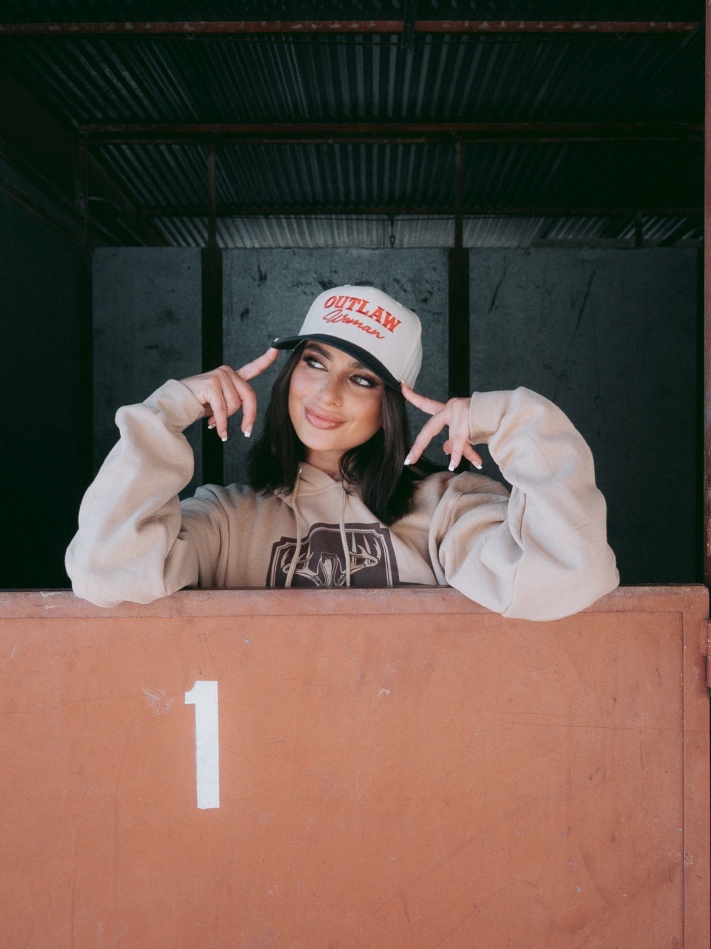 Outlaw Woman Trucker Hat