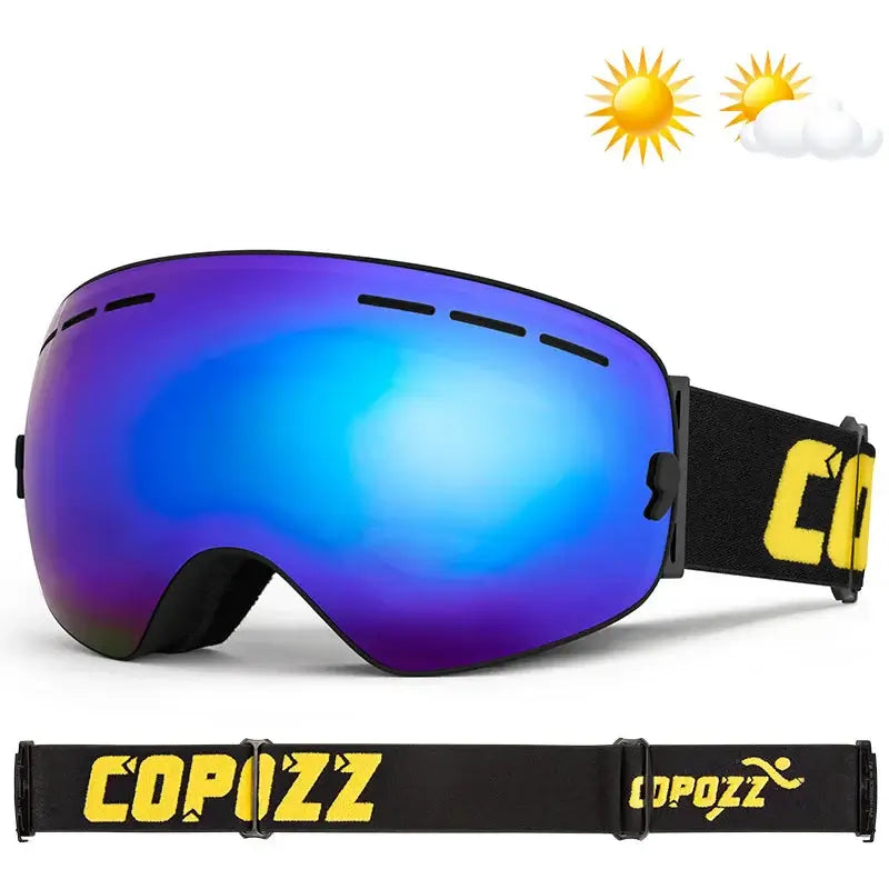Unmatched Clarity Double Lens Ski Goggles