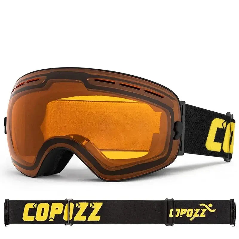 Unmatched Clarity Double Lens Ski Goggles