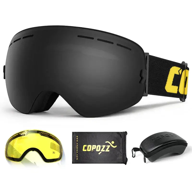 Unmatched Clarity Double Lens Ski Goggles