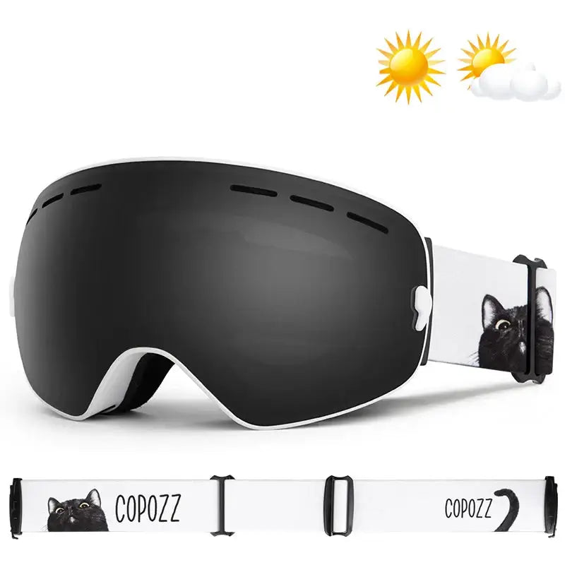 Unmatched Clarity Double Lens Ski Goggles