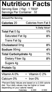 Hot Chow Chow 16oz