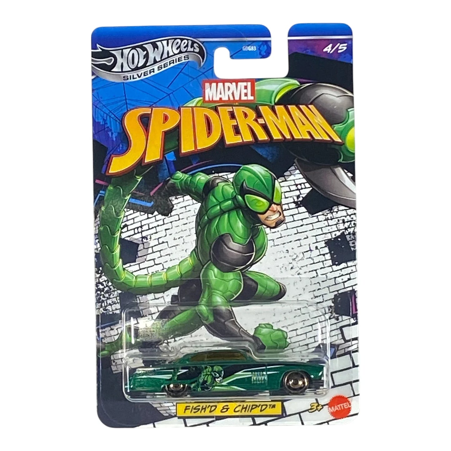 Hot Wheels Silver Series Spider-Man Complete Set of 5 (2026) - Limited Edition Collectible Diecast Cars