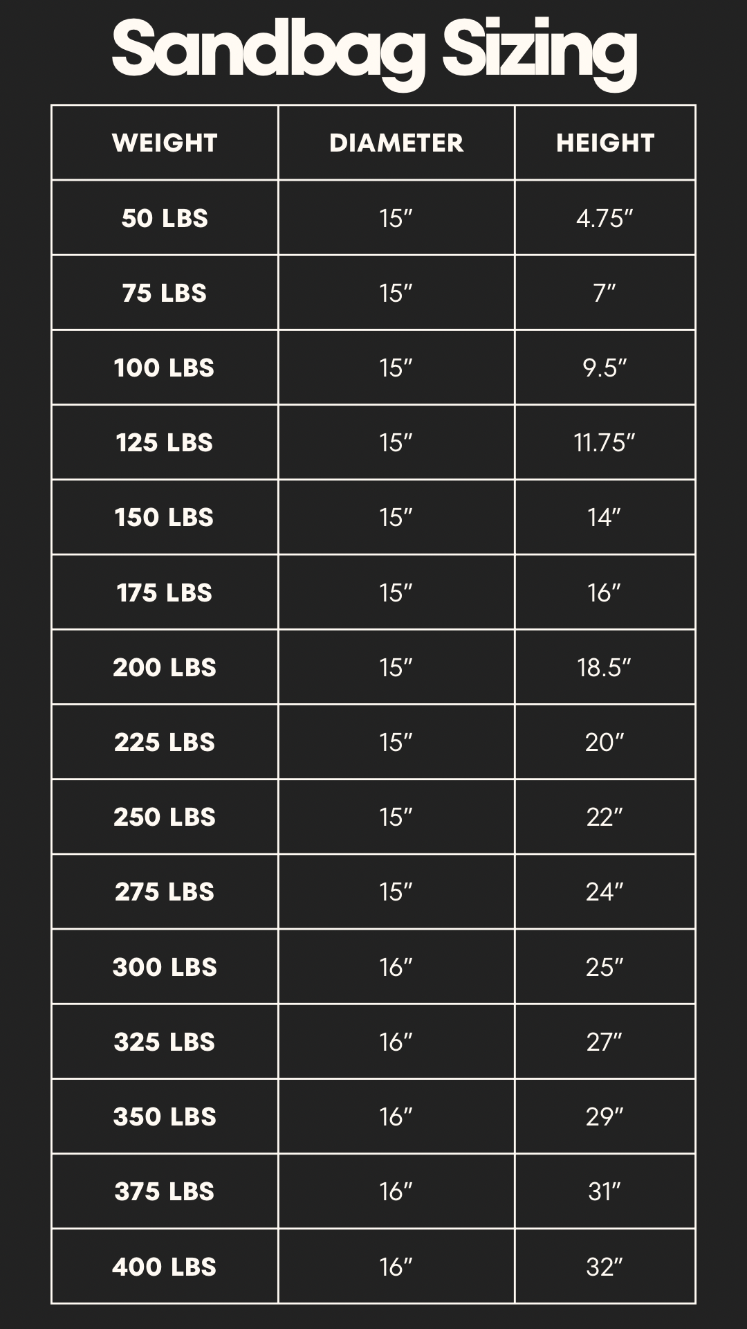 Strongman Sandbag