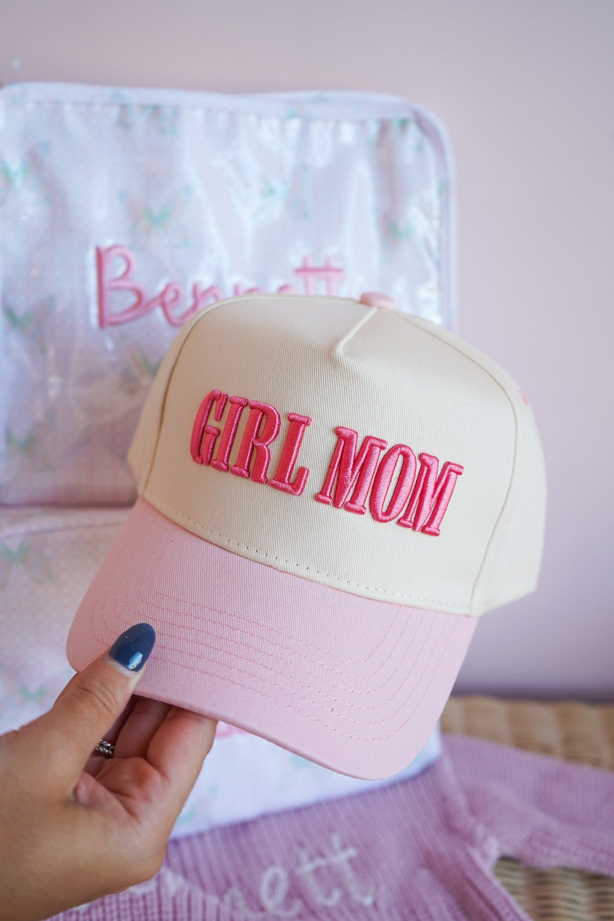 Personalized Mom Trucker Hat