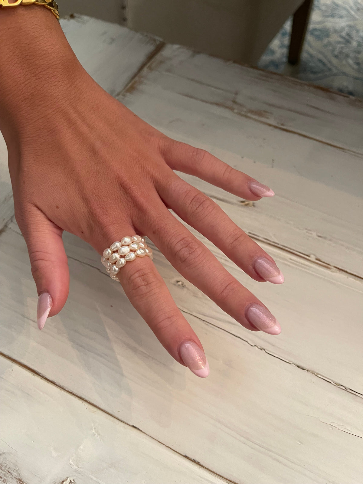 fresh water pearl ring