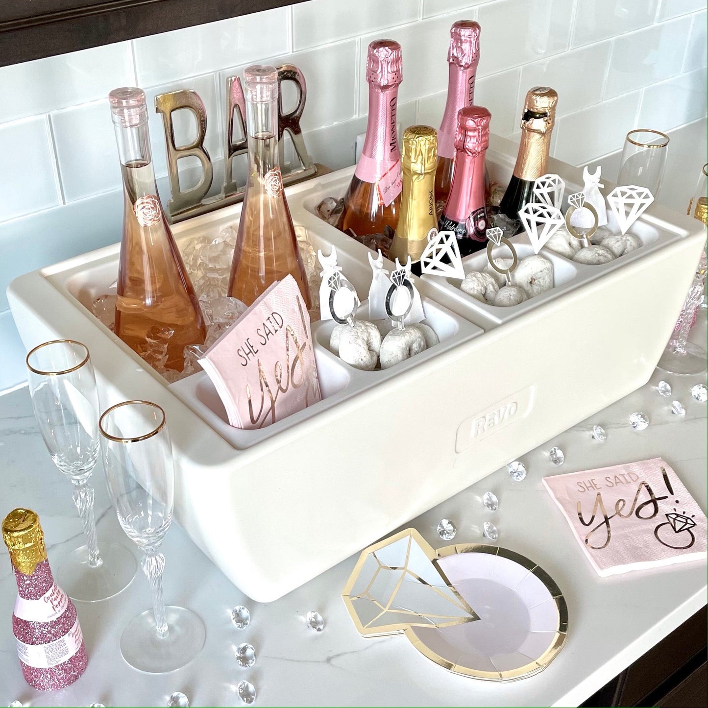 Dubler Party Cooler™ | Polar White