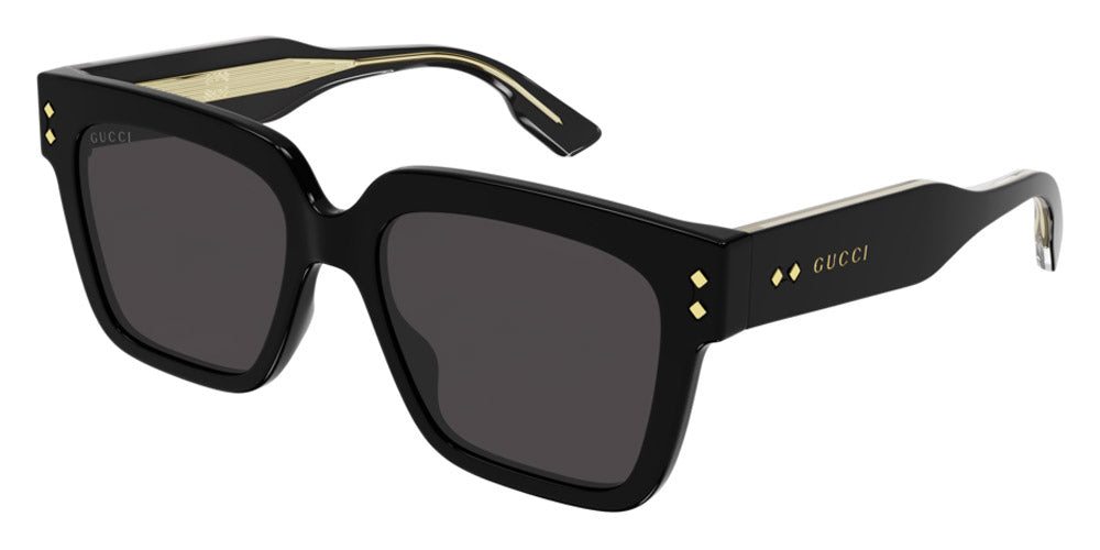Gucci GG1084S‑001 54 Men’s Sunglasses | Black Acetate Metal Frame | Authentic Luxury (UPC 889652378497)