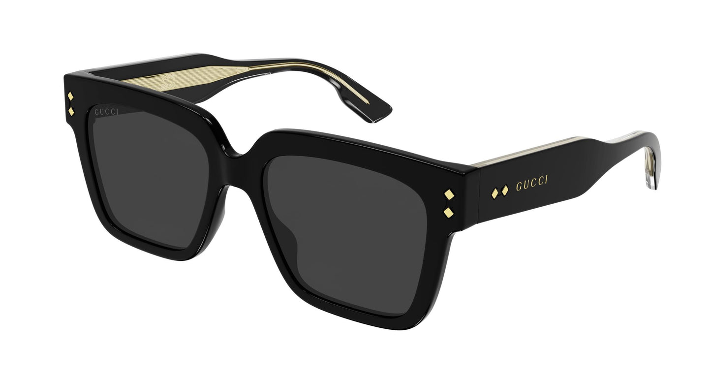 Gucci GG1084S‑001 54 Men’s Sunglasses | Black Acetate Metal Frame | Authentic Luxury (UPC 889652378497)