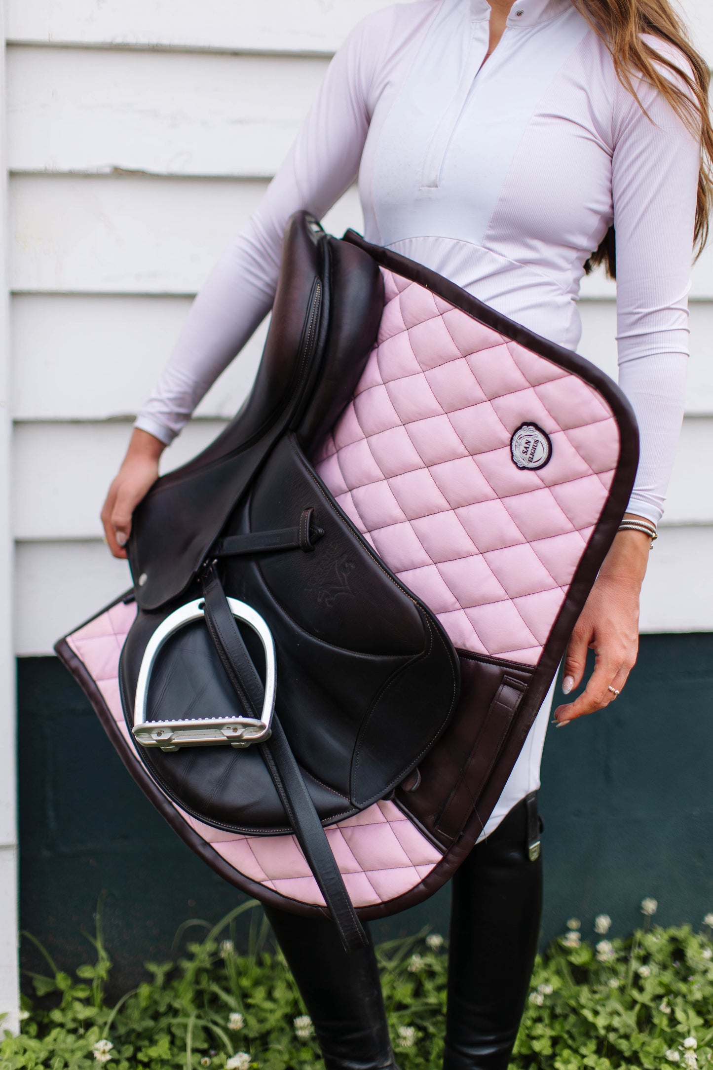Jump Saddle Pad | Pink