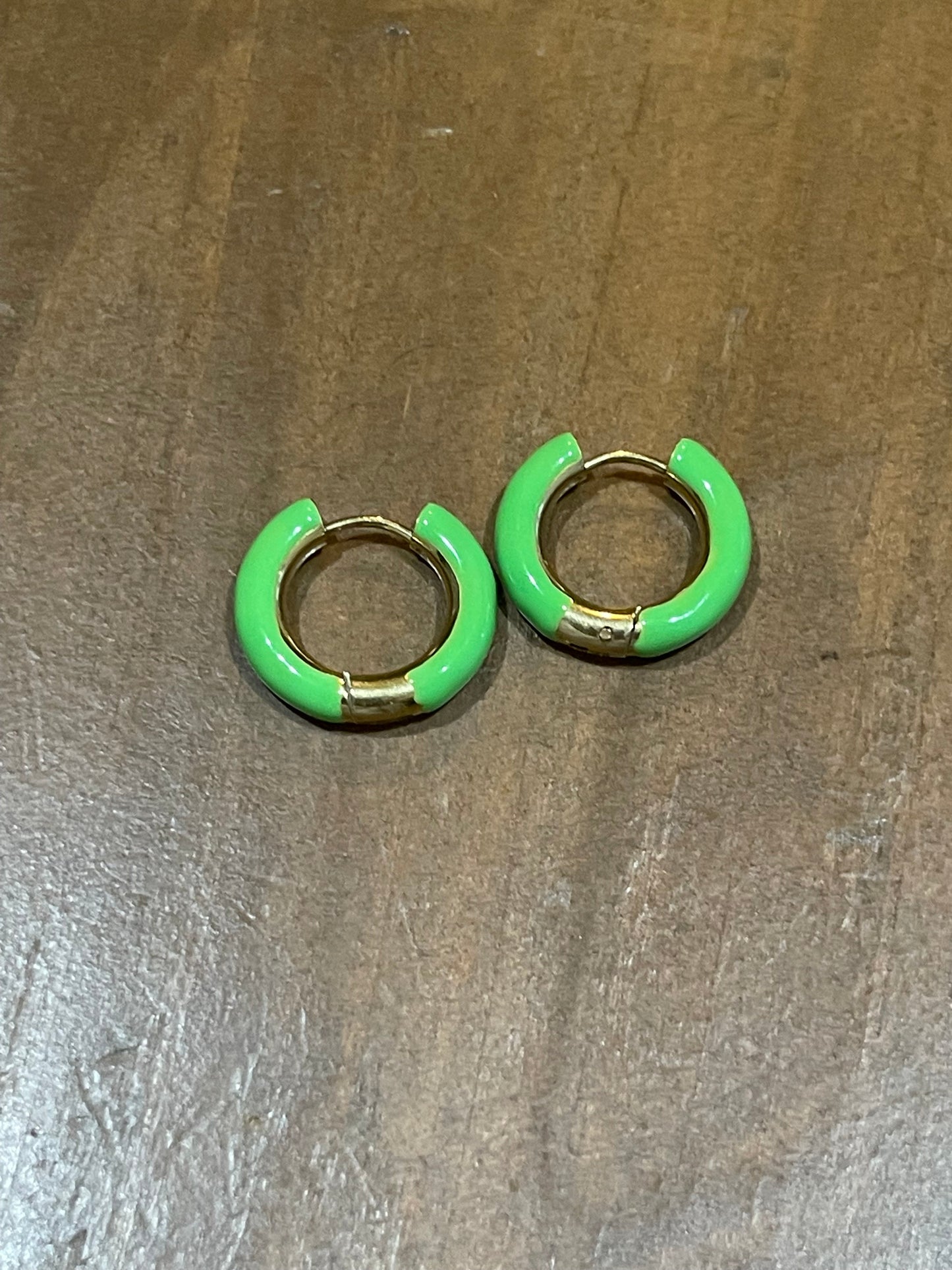 bold colorful hoops