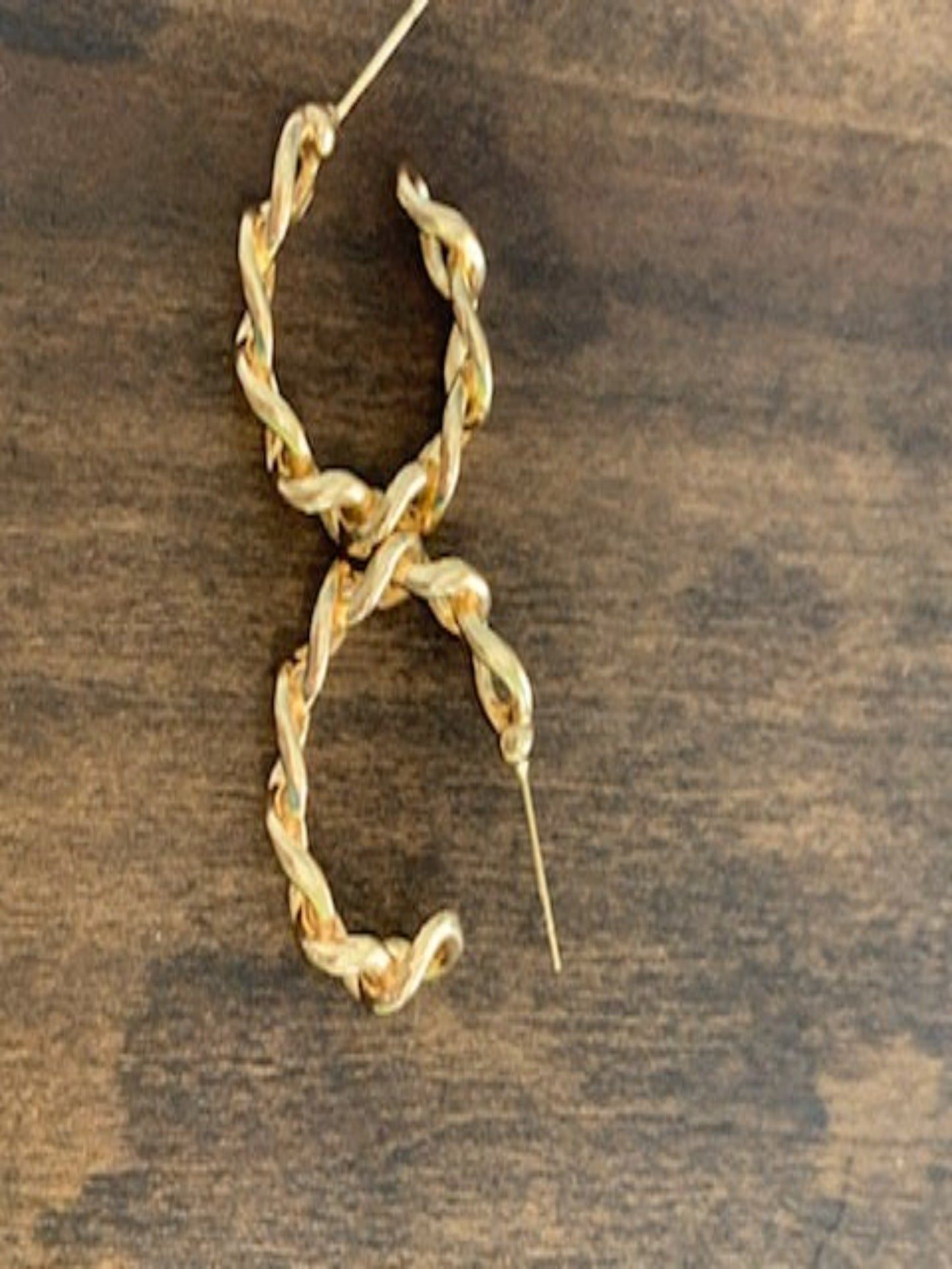 chunky chain hoops