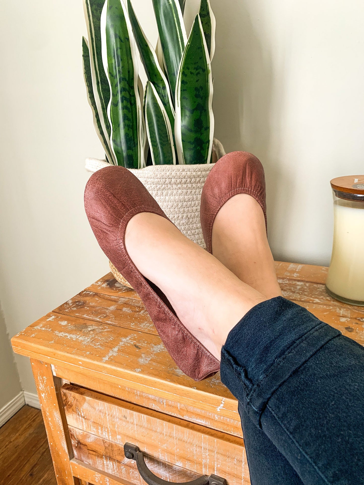 Mauve Oil Tanned