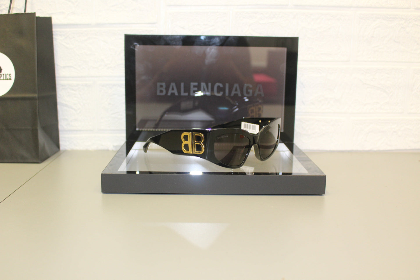 Balenciaga BB0321S-002 Women’s Sunglasses – Recycled Acetate, 57mm