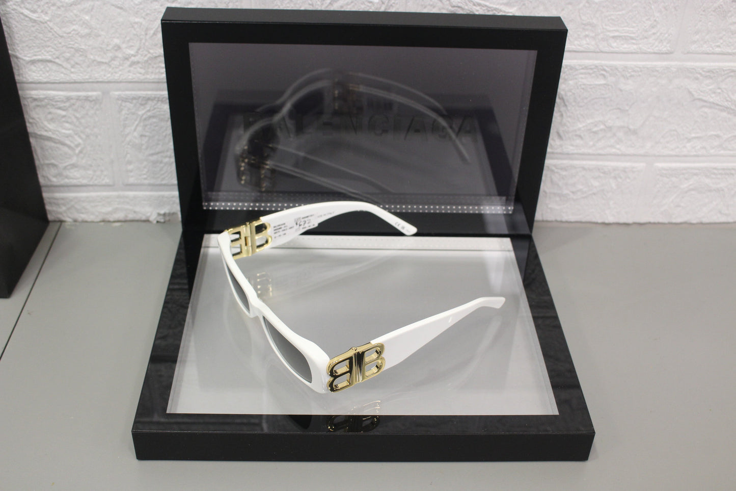 Balenciaga BB0096S-011 Women’s Sunglasses – Recycled Acetate, 51mm