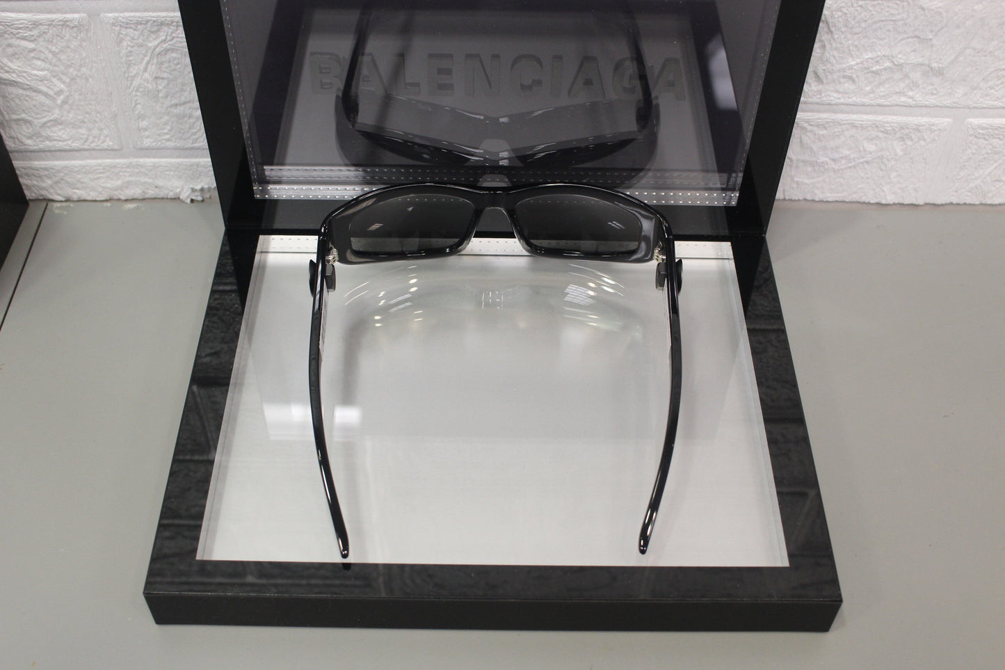BALENCIAGA BB0408S-001 58 SUNGLASS MAN RECYCLED ACE