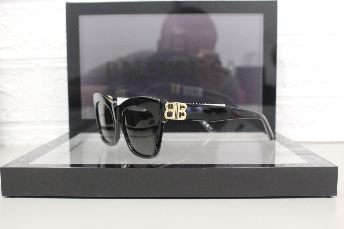 Balenciaga BB0132S-001 Women’s Sunglasses – Recycled Acetate, 53mm A