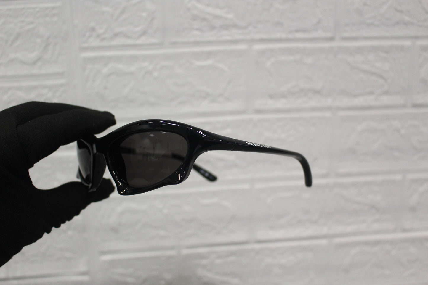 Balenciaga BB0229S-001 Men’s Sunglasses – Bio-Injection Frame, 59mm