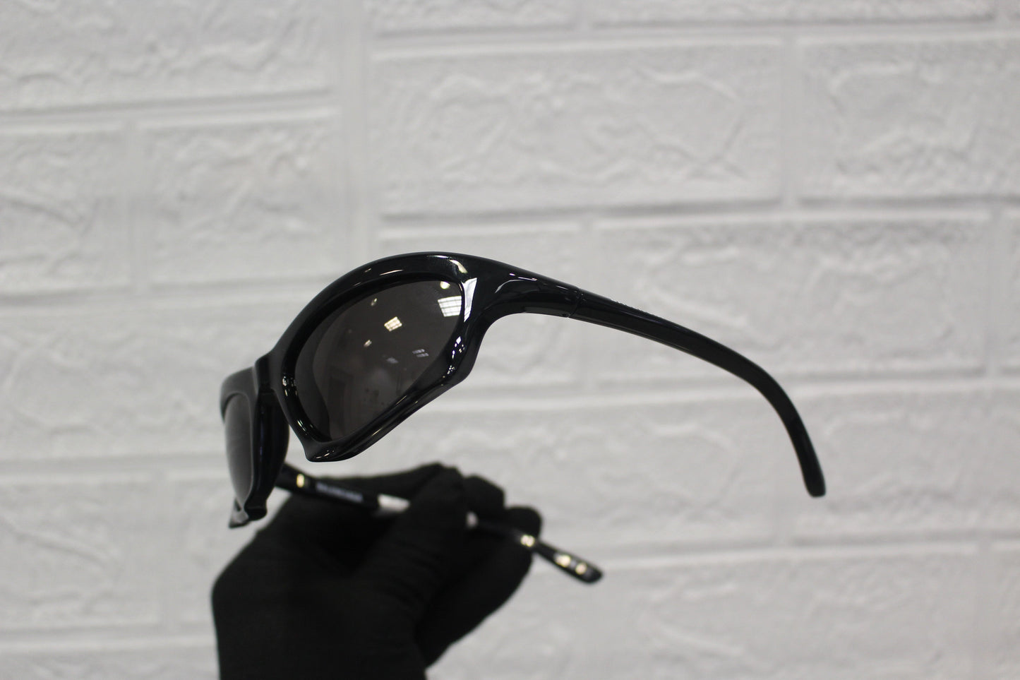 Balenciaga BB0229S-001 Men’s Sunglasses – Bio-Injection Frame, 59mm