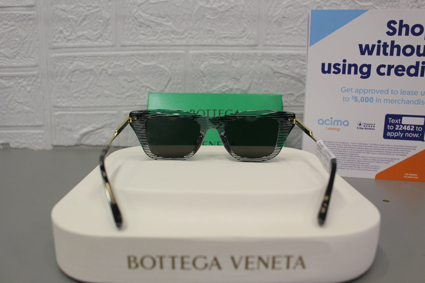 Bottega Veneta BV1369S-003 Women’s Sunglasses – Recycled Acetate, 50mm