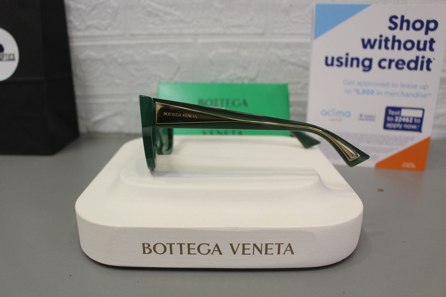 BOTTEGA VENETA BV1276S-003 52 SUNGLASS WOMAN RECYCLED A