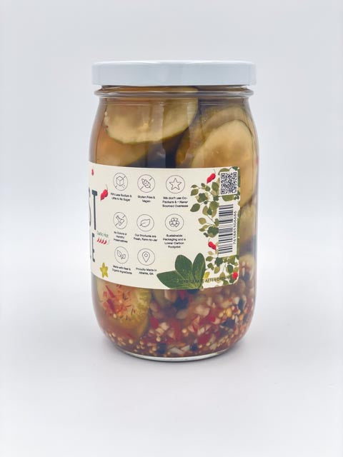 The Ghost Pickle: Spicy Ghost Pepper Pickles for Bold Flavor