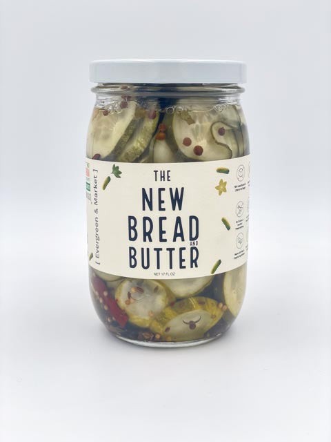 Bread and Butter Pickles with Unique Flavor