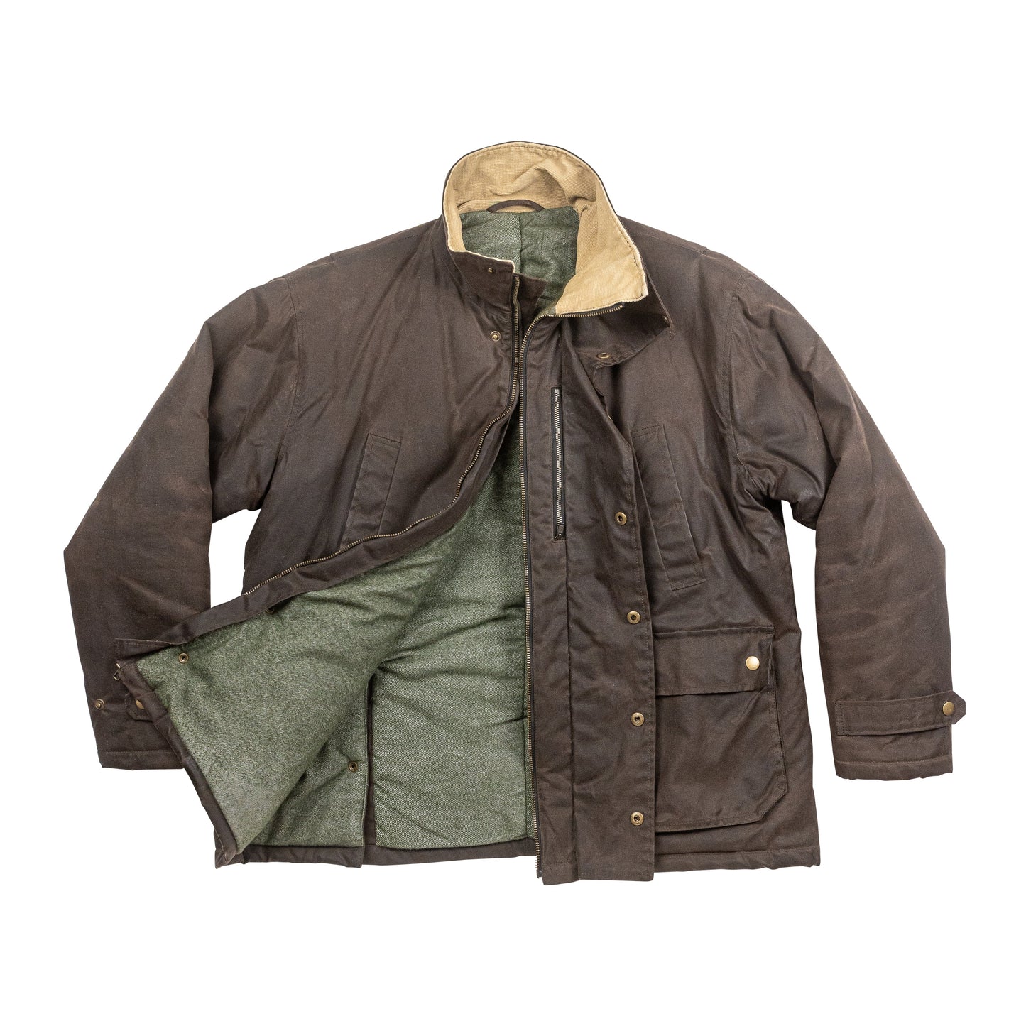 Copperas Waxed Jacket (Chocolate)