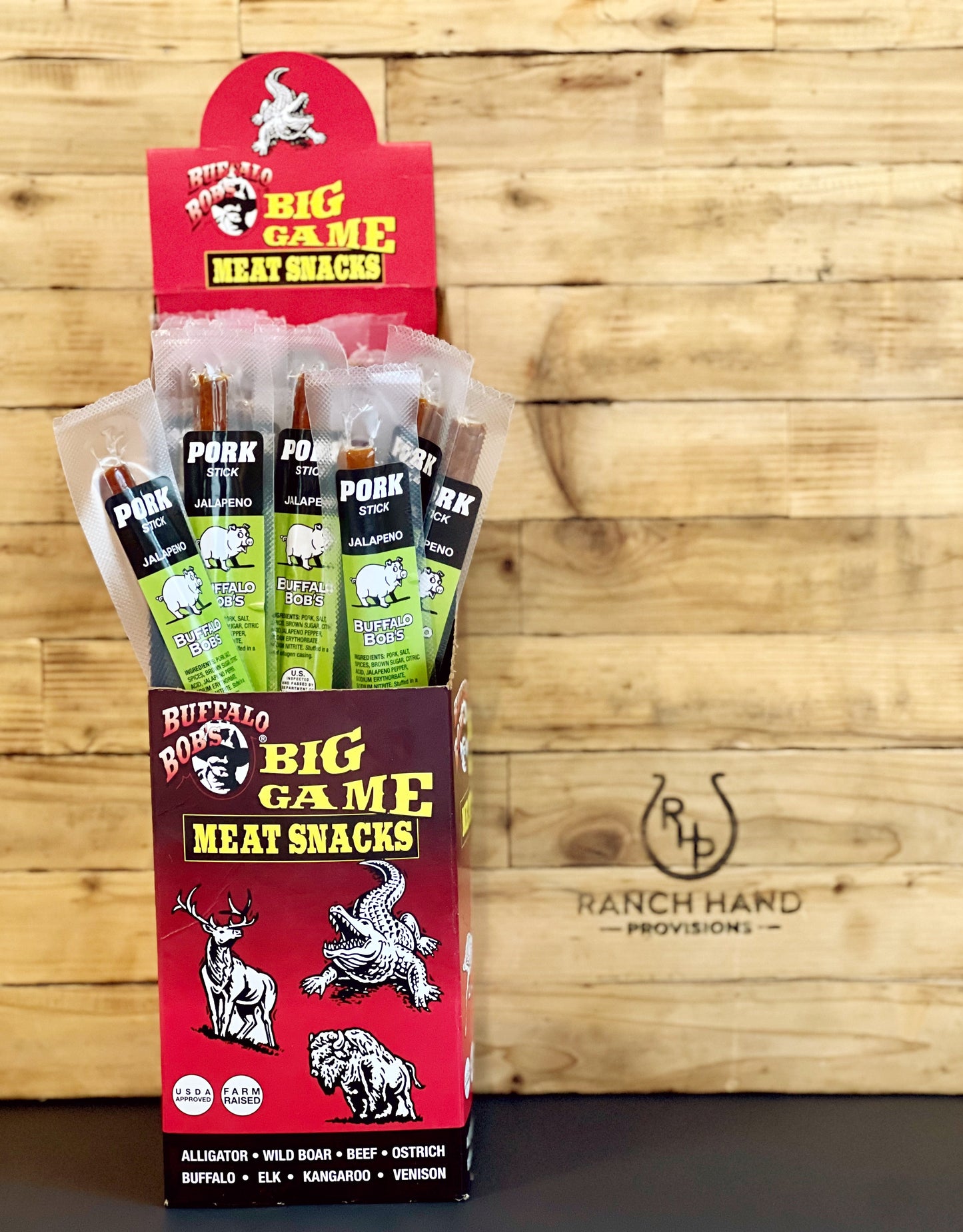Pork Jerky Stick — Jalapeño