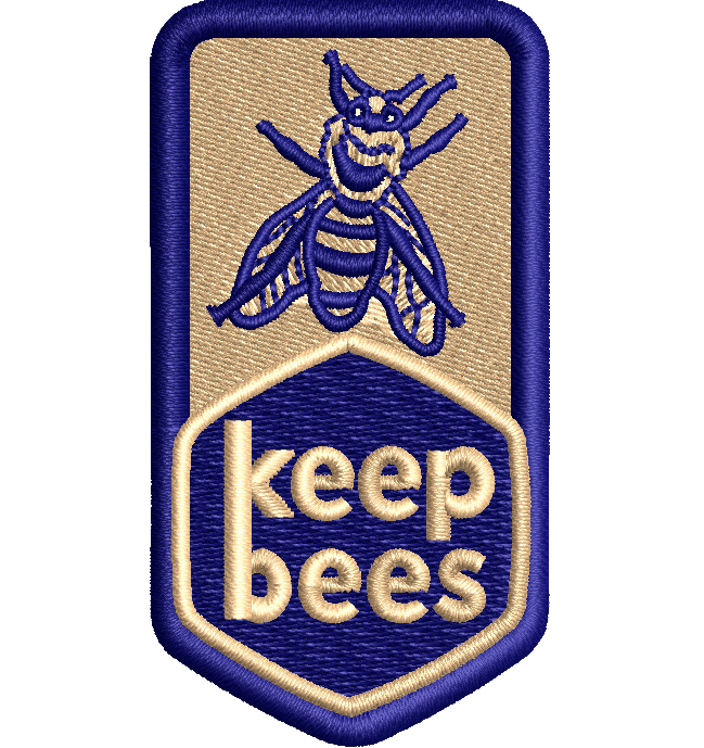 Woven Keep Bees Trucker Hat