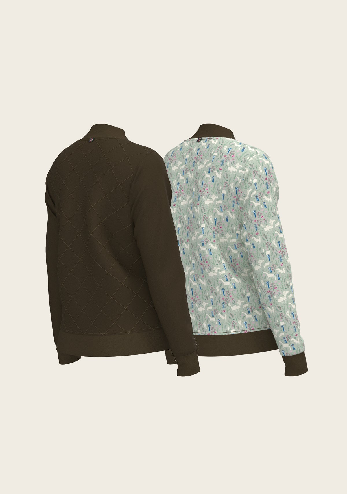 Grapeleaf Rosettes Reversible Jacket