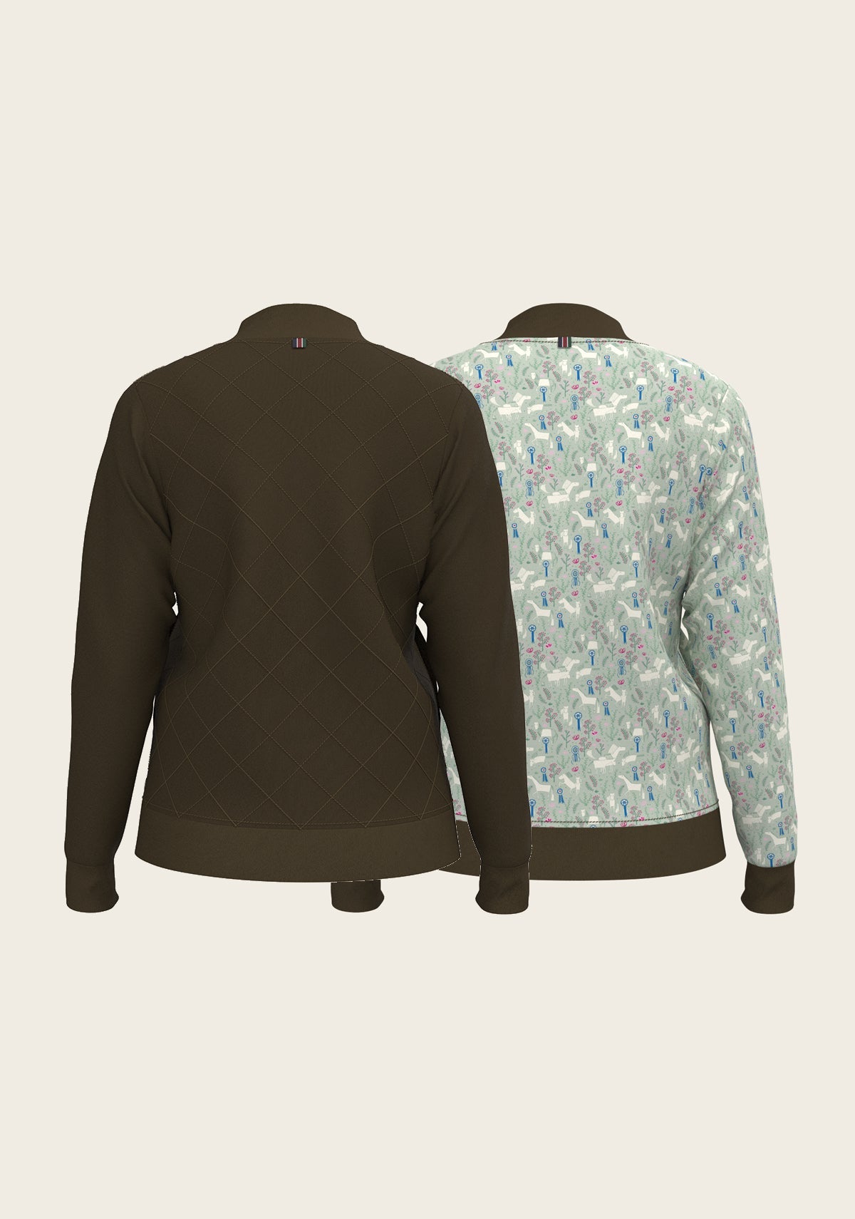 Grapeleaf Rosettes Reversible Jacket