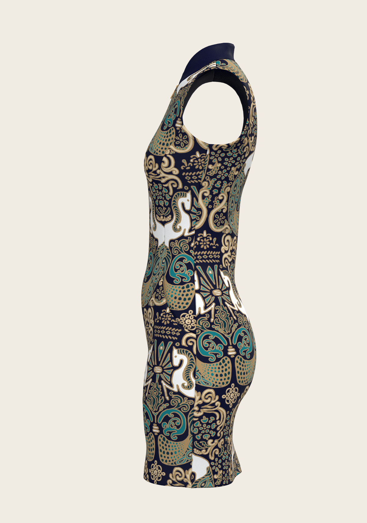 Mermaid Horses Golf Dress