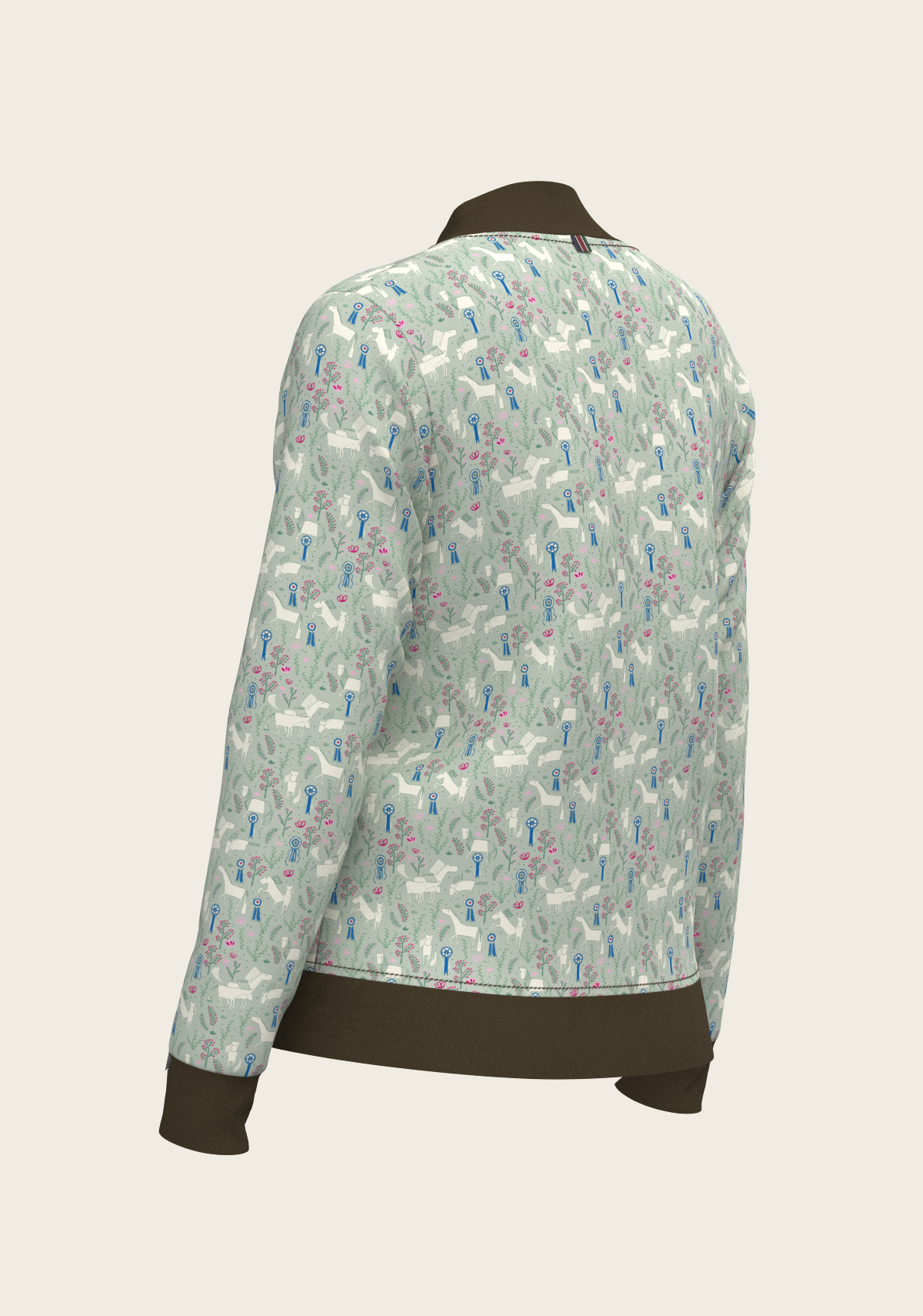 Grapeleaf Rosettes Reversible Jacket