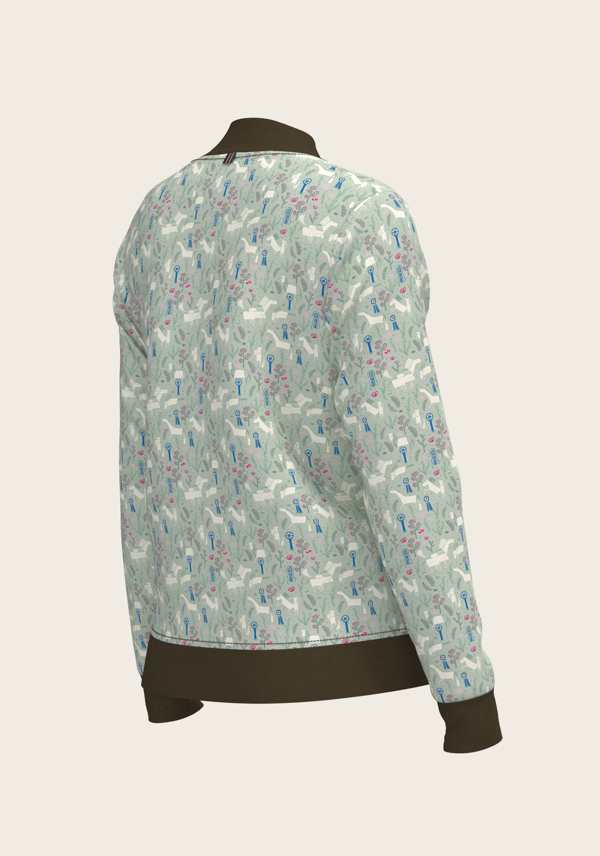 Grapeleaf Rosettes Reversible Jacket