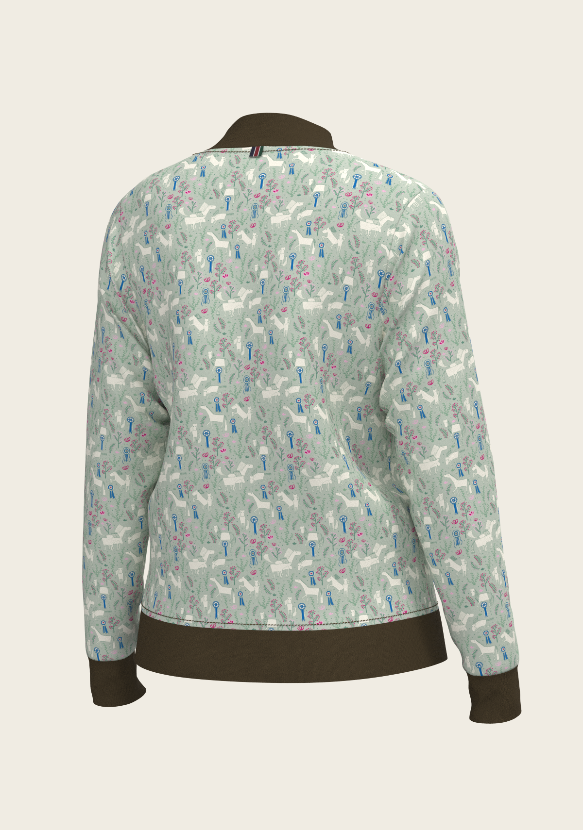 Grapeleaf Rosettes Reversible Jacket