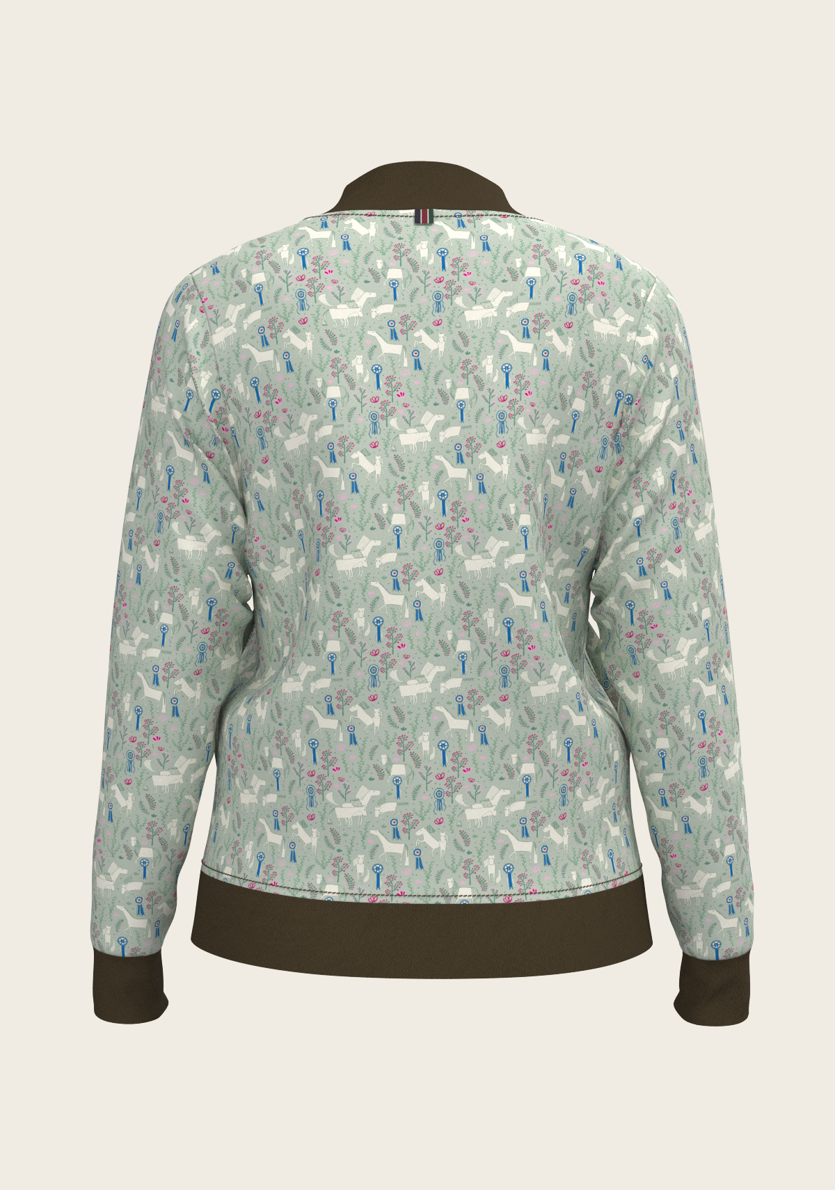 Grapeleaf Rosettes Reversible Jacket