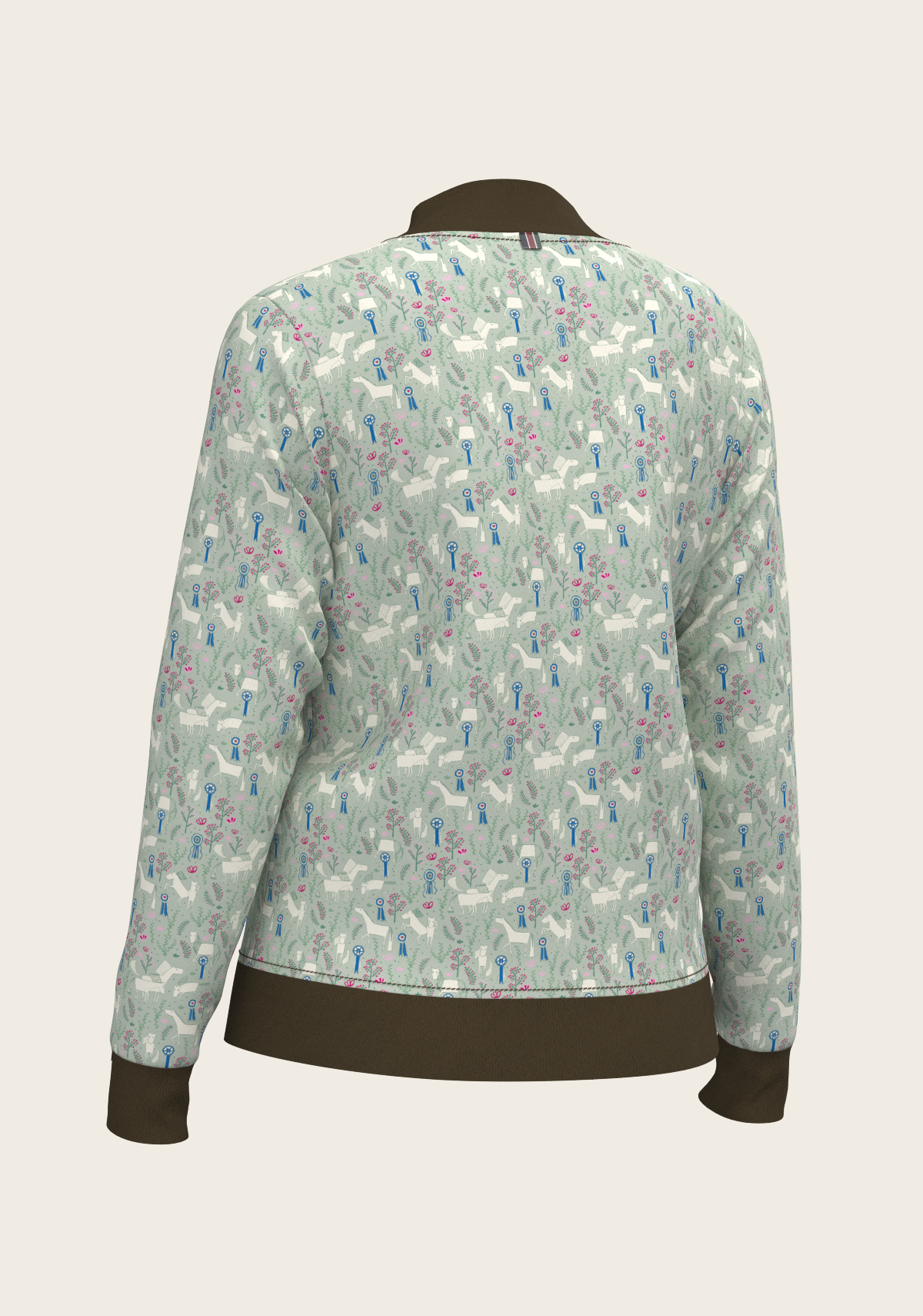 Grapeleaf Rosettes Reversible Jacket