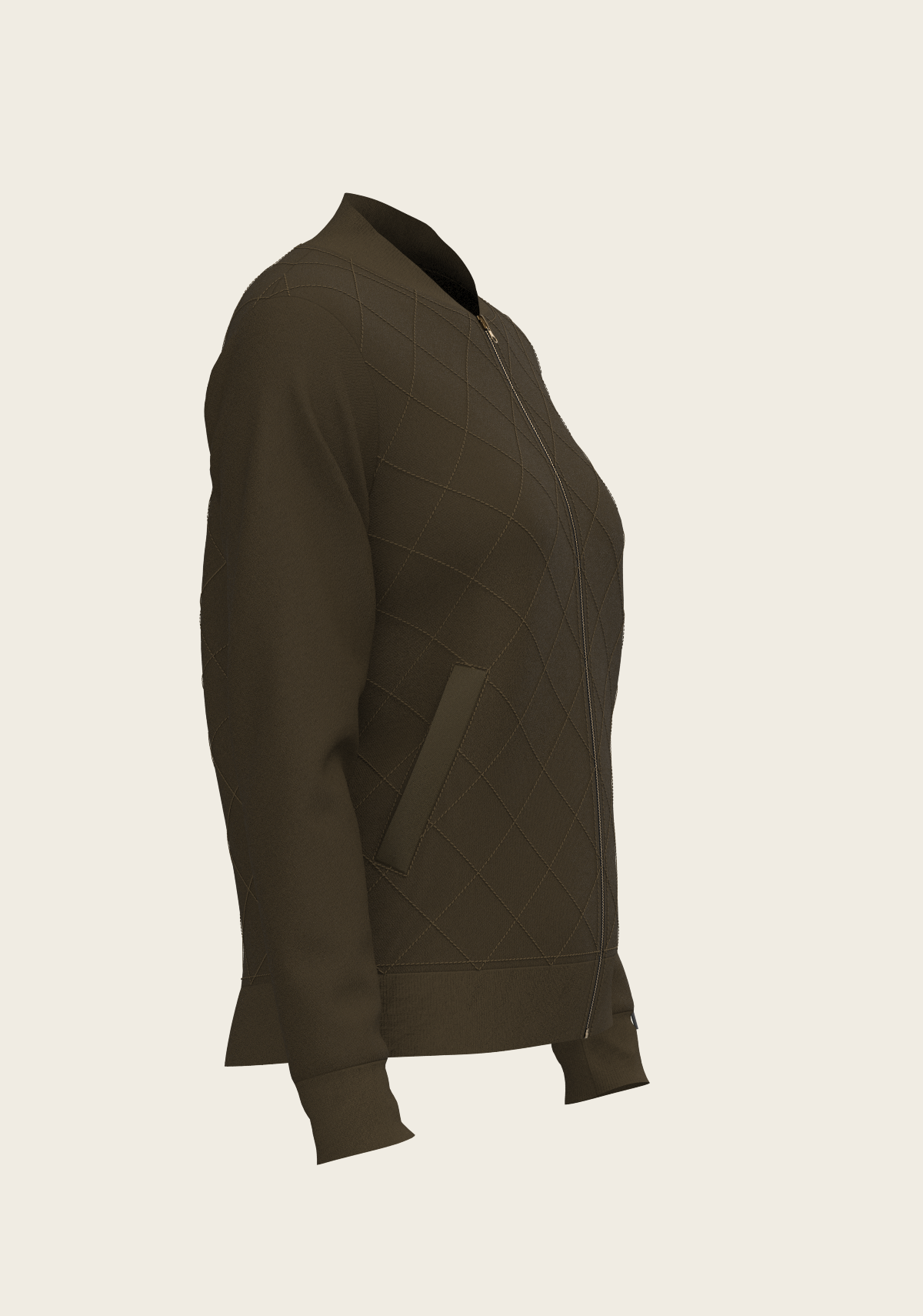 Grapeleaf Rosettes Reversible Jacket