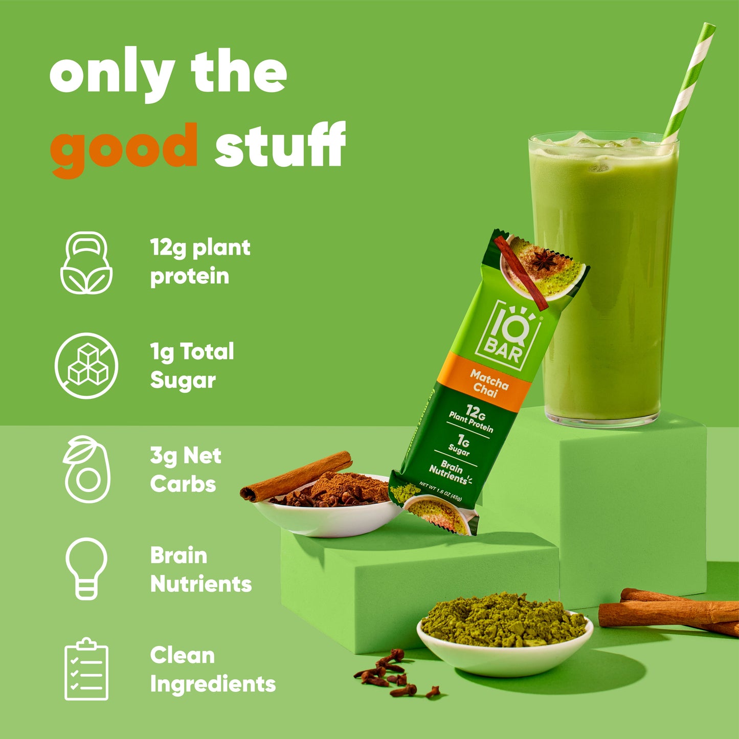 Matcha Chai (12 Bars)