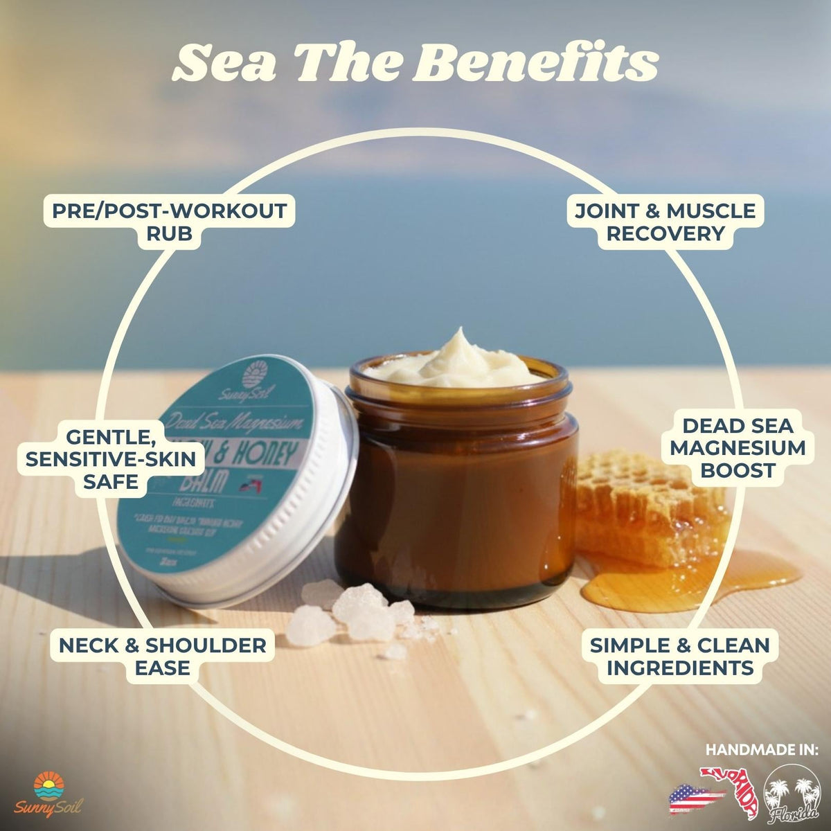 Dead Sea Magnesium Tallow & Honey Balm
