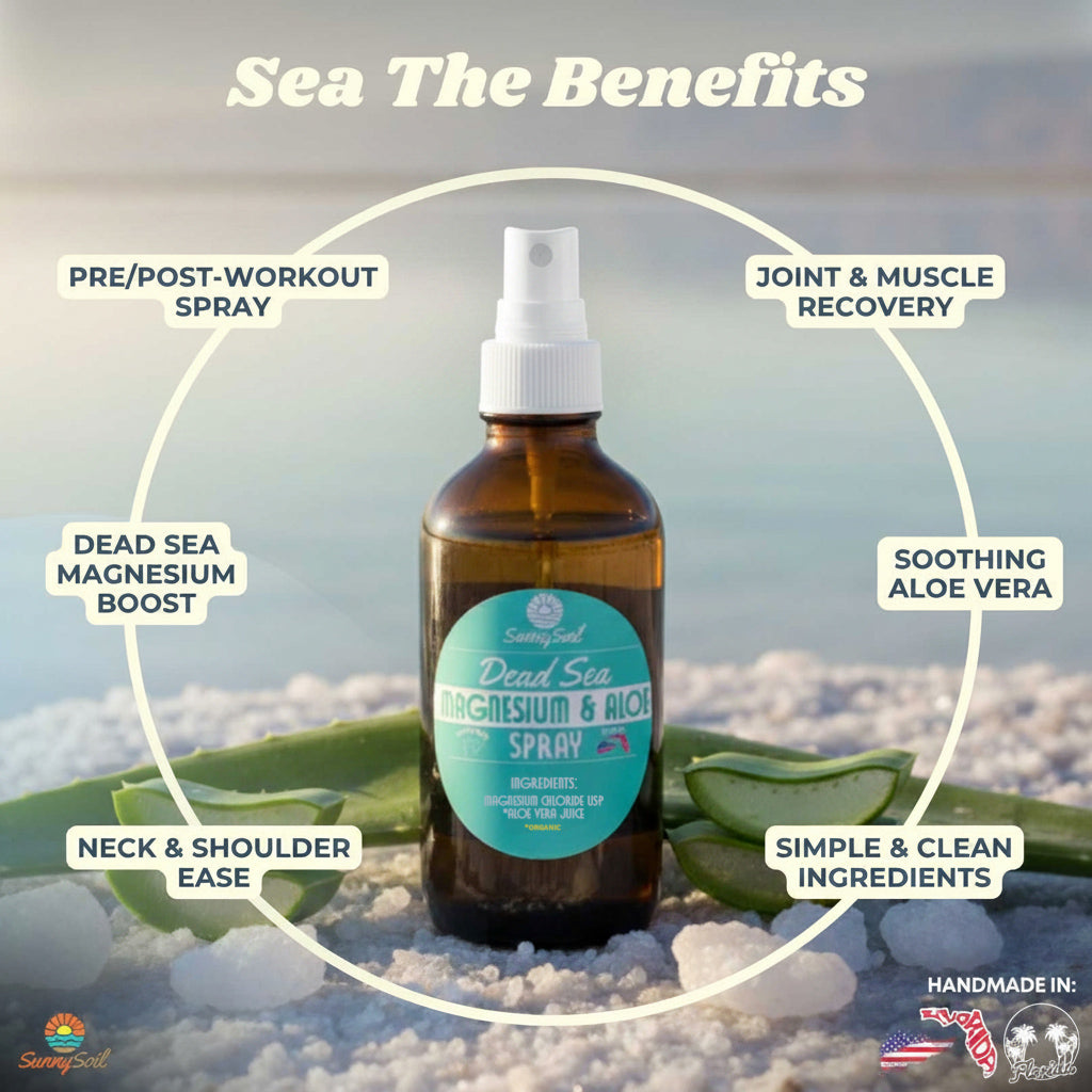 *NEW* Dead Sea Magnesium & Aloe Spray (4oz)