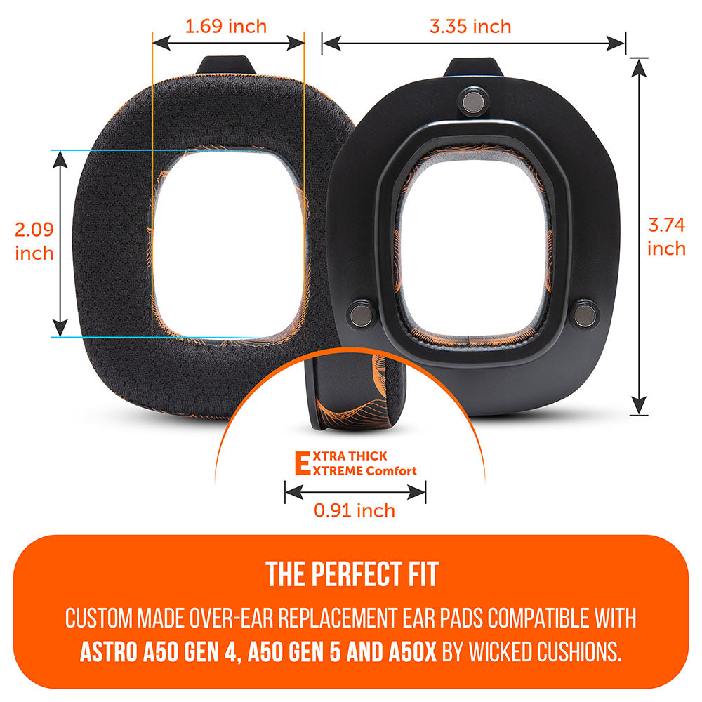 Astro A50 Gen 4, Gen 5 and A50X Earpads - WC FreeZe Cooling Gel