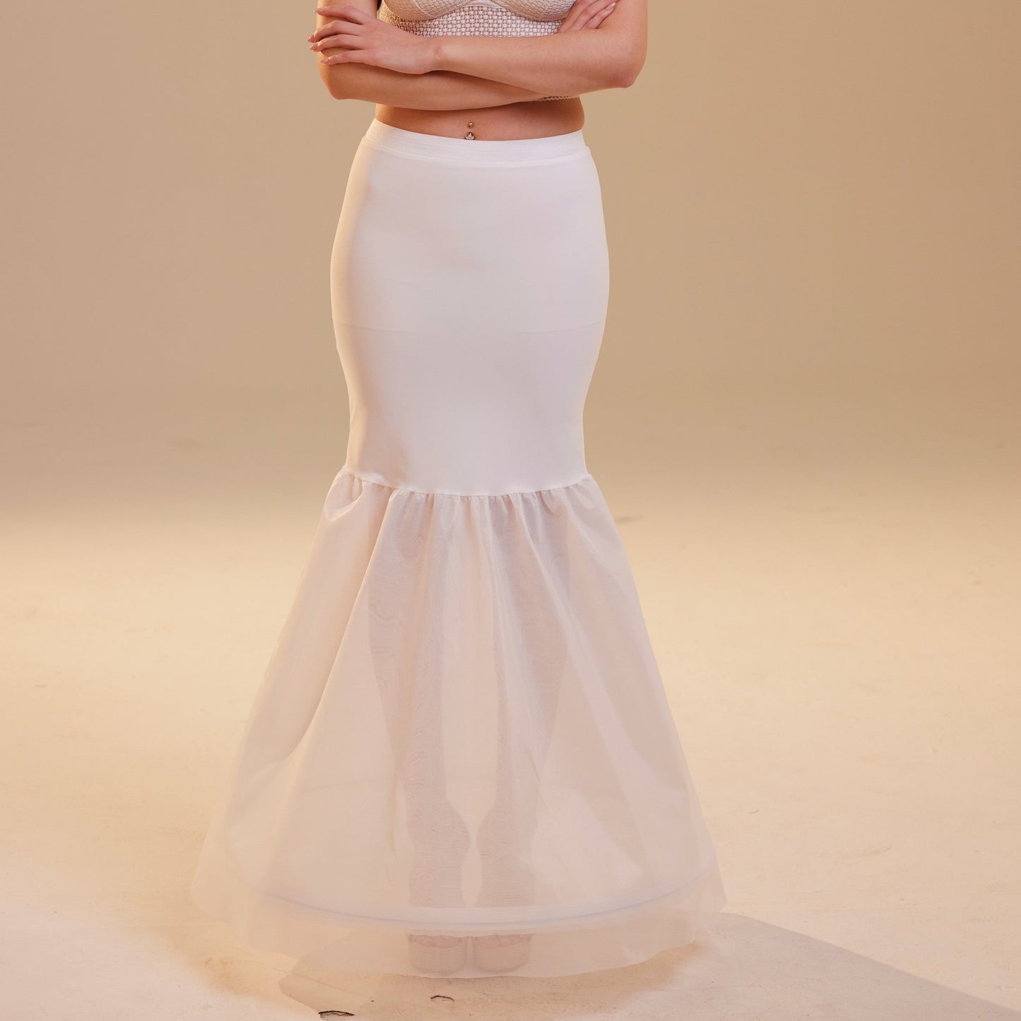 Mermaid Petticoat with Corsage Skirt ,Wedding Dress Underskirt for Enhanced Shape