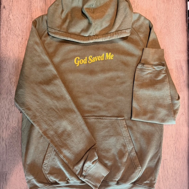 Olive Tree Hoodie: 100% ring-spun cotton
