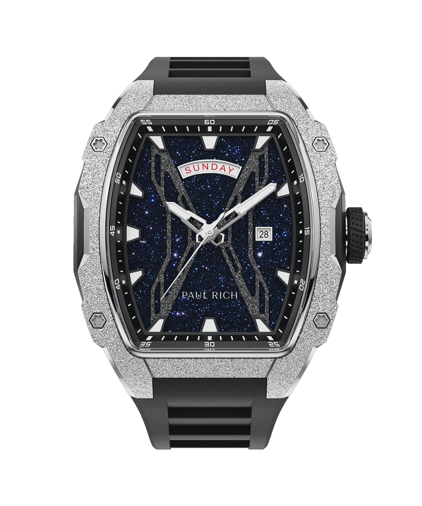 Astro Day & Date Abyss Silver