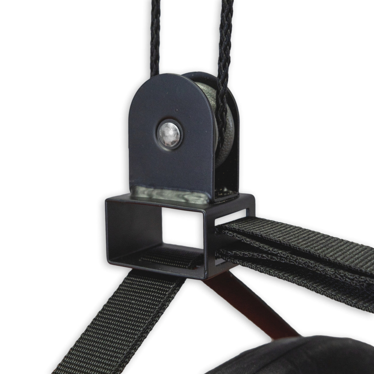 Ladder Garage Ceiling Storage Hoist | Holds up to 150 lbs | 10' Lift
