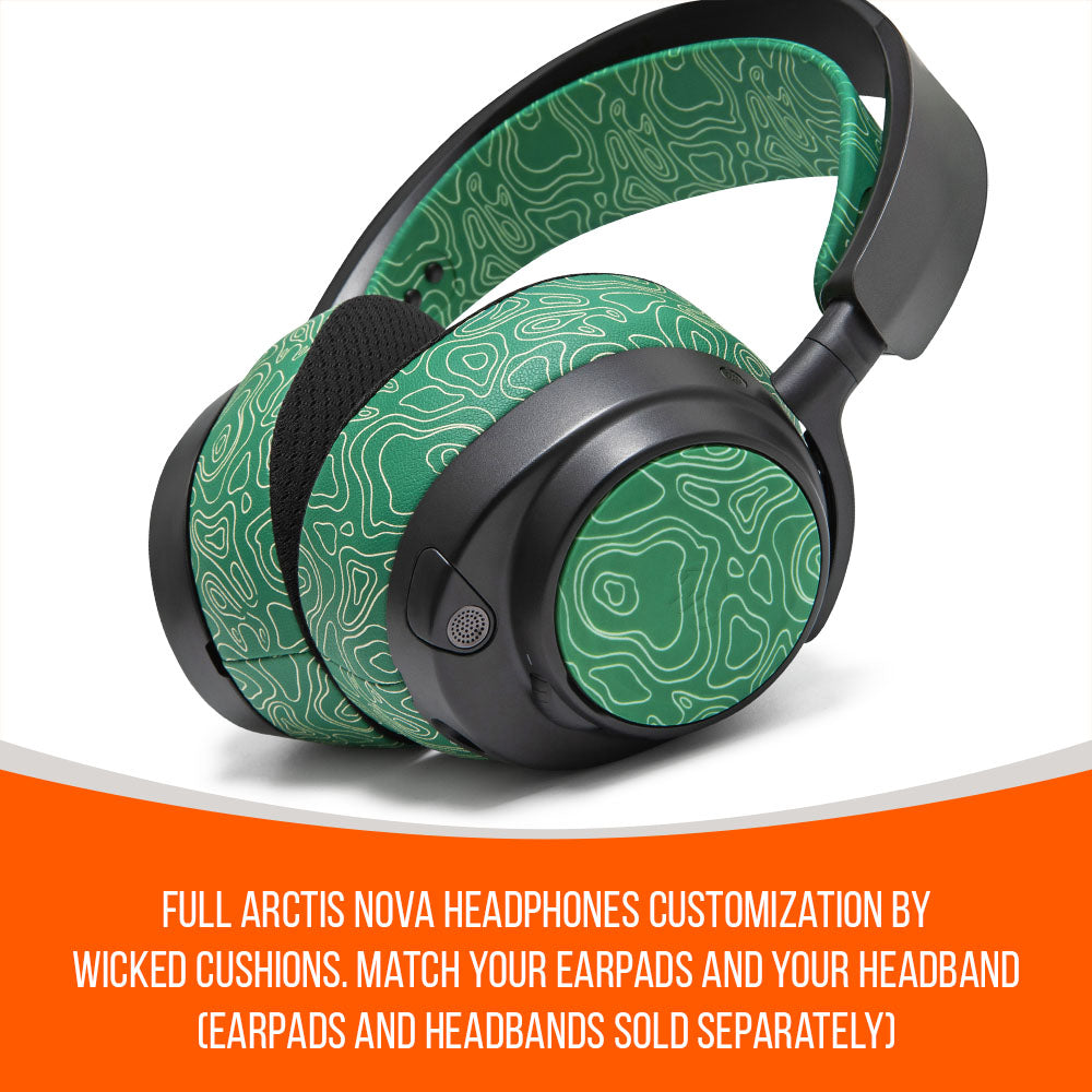 WC Side Speaker Plates for Arctis Nova Headsets - Arctis Nova Booster Pack by Wicked Cushions