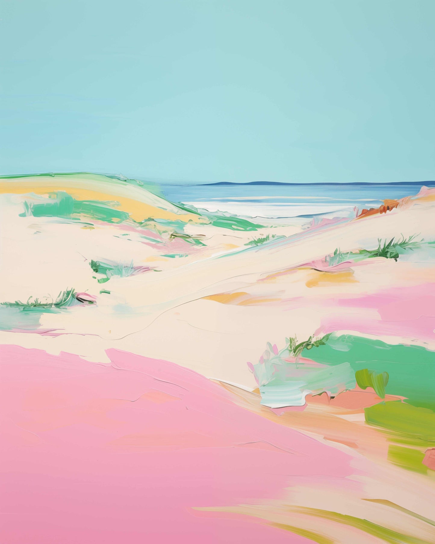 Pink Dunes – Fine Art Print