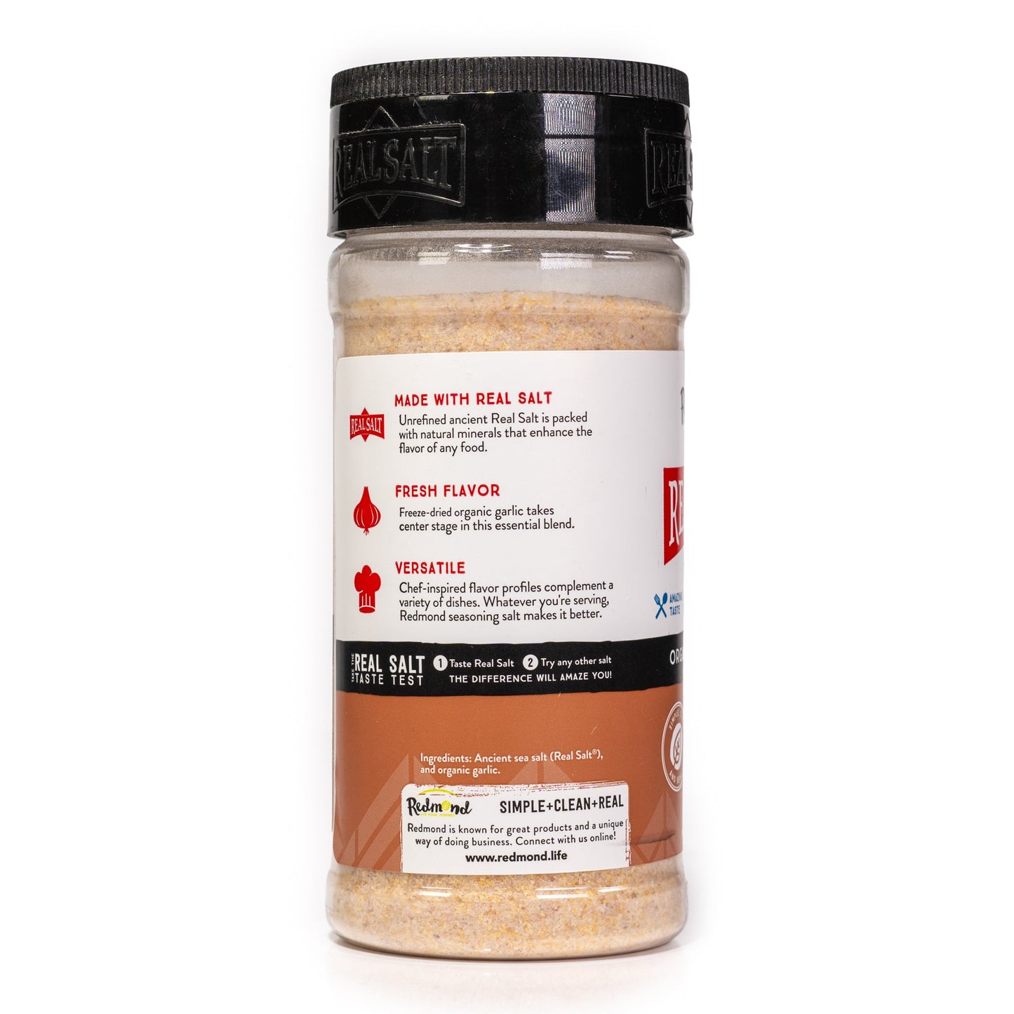 Real Salt Garlic Salt Seasoning Shaker